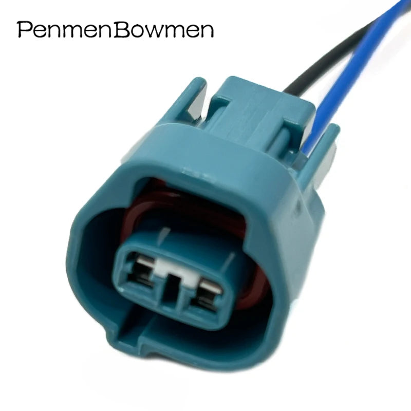 1 Set 2 Pin Auto Front Rear Fog Lamp Electrical Cable Connectors Waterproof Female Wire Harness Plug For 6189-0238