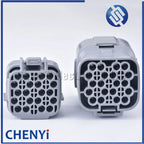 20 Pin Auto waterproof Electrical Control Board Connector Excavator Hydraulic Pump Plug 6189-0714 6188-0494 For DL 040 Serie