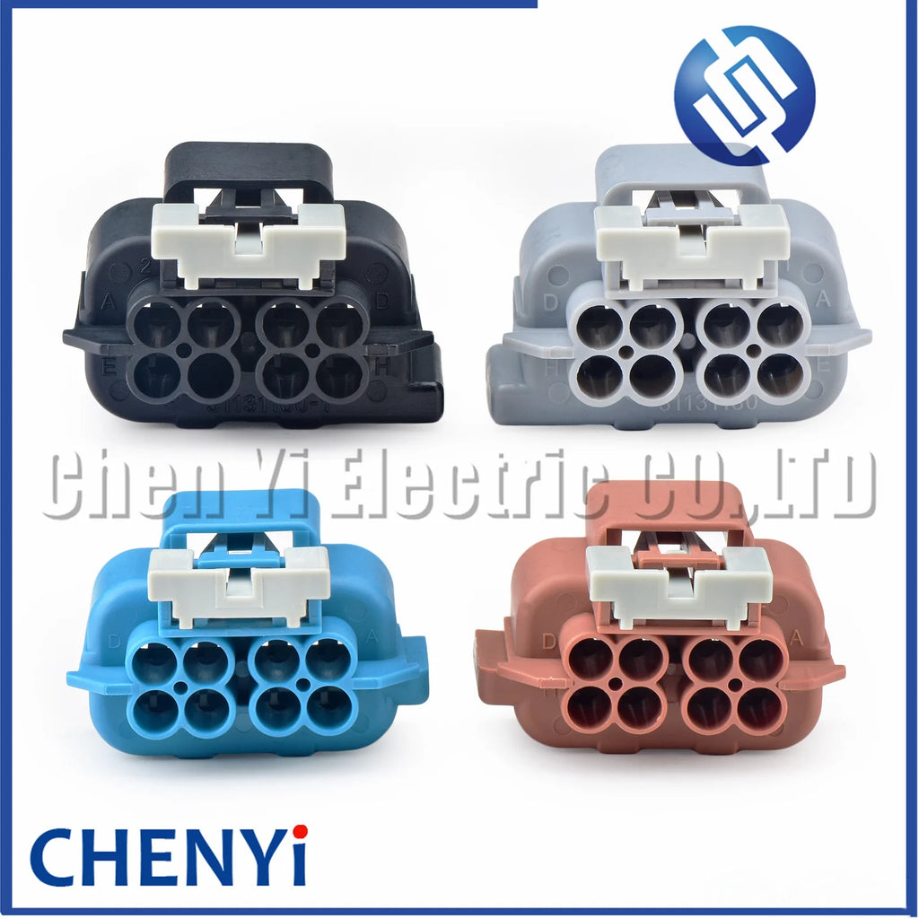 8 Pin Automotive waterproof connector 2.8mm series RPM module Wire harness plug 31131180-1 31131180 3548934C1 For Navistar Truck