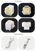 The DJ7091Y-2.3 electric vehicle is suitable for the Inbor Kelly Sentian cloud controller with a 9-hole waterproof plug
