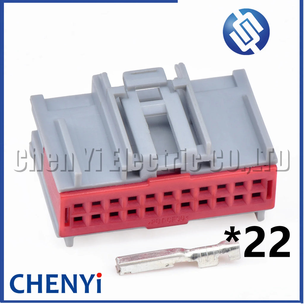 22 Pin Auto connector Turn Signals Led Light Side Towing Mirrors Plug 0-1411226-1 1411226-1 0-1411228-1 For Ford F150 Mondeo