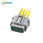 Suitable for Nissan Infiniti front bumper headlight 8-hole wiring harness plug male and female connector DJ7089A-2.2-11-21