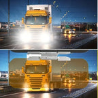 Car Sun Visor Goggle Night Vision Driving HD Anti Sunlight Dazzling Day Mirror UV Fold Flip Down Clear View Interior Mirrors Ama
