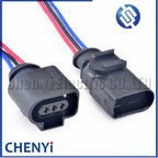 3 Pin 1.5mm auto waterproof Air-Condition pressure switch Temp sensor Reversing radar wires Plug 1J0973803 1J0973703 1J0 973 703