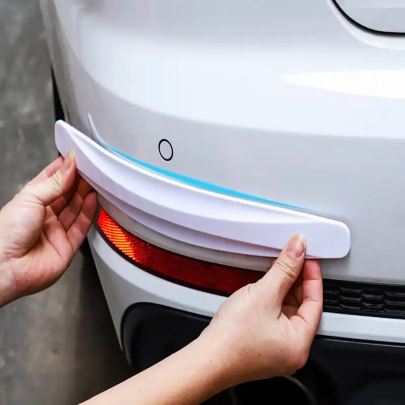 6/4Pcs Anti-collision Car Bumper Protector Large/Small size Strip Guard Corner Protection Strips Scratch Crash Blade Auto Tools