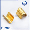 100 Pcs wire crimping brass terminal blocks wire docking and parallel terminals Copper strip joint For C-type U-type