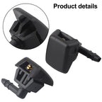 2pcs Car Front Windscreen Washer Nozzle 735277664 6438J0 For Fiat For Fiorino For Punto Windshield Wiper Nozzle Jet Sprayer Kits