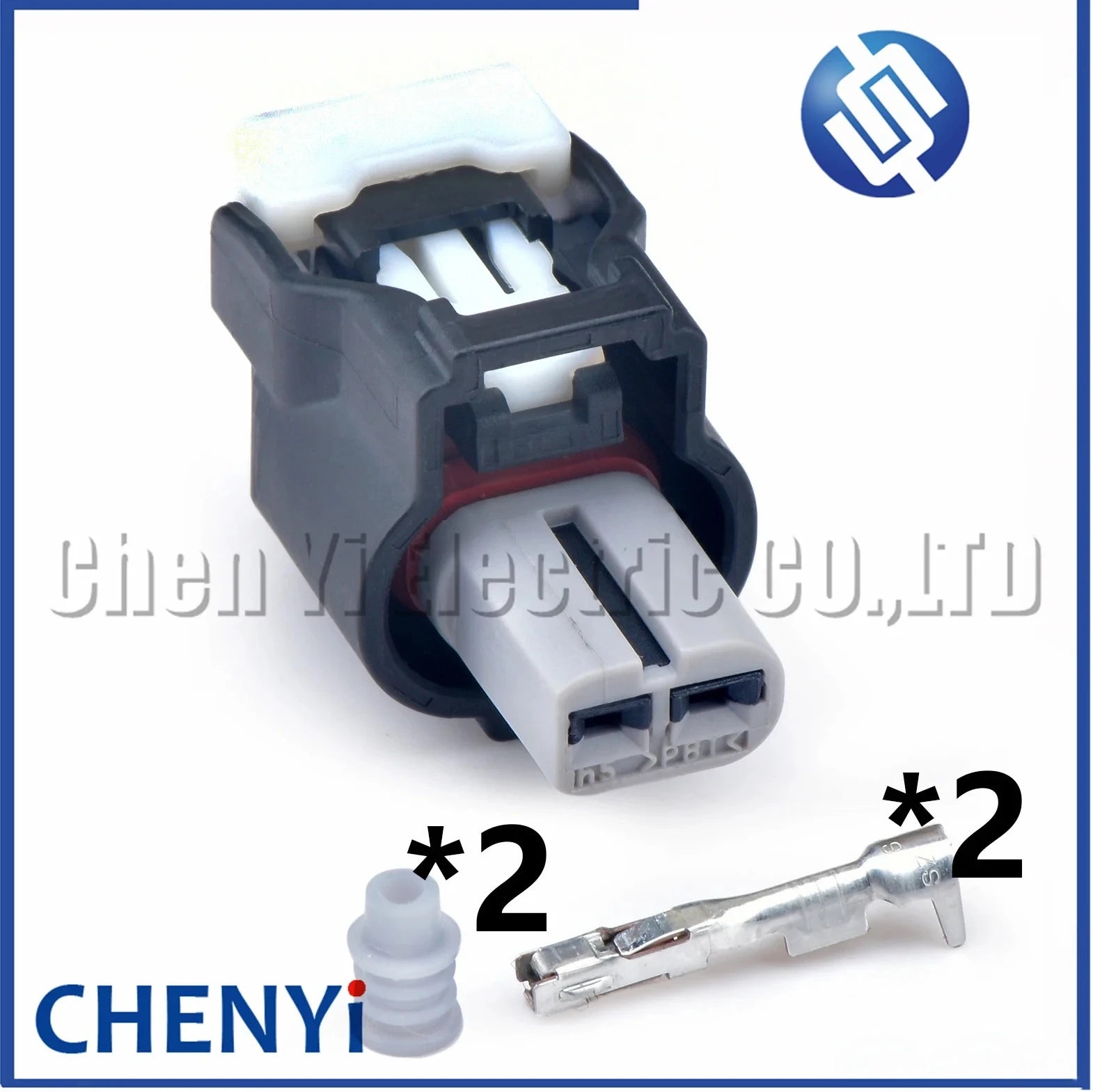 2 Pin Automotive waterproof connector Temperature sensor solenoid valve harness plug 6189-7925