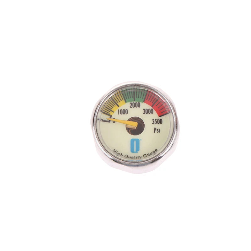Air Mini Micro Pressure Gauge Manometer | Thread M10 M8 | 5MPA 10MPA 20MPA 30MPA 35MPA 40MPA 300BAR 3500PSI 5000PSI 6000PSI