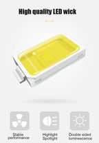 2pcs T10 W5W 194 LED Car Light Bulb Non-Pola 6SMD Canbus Car License Plate Light Interior Dome lights Reading Lamp 12V-24V Tools