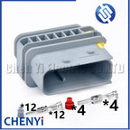 16 Pin Waterproof Automotive Connectors Wire Harness plug 2-1564337-1 2-1564528-1 2-1564529-1 For Scania ELC4 Suspension ecu