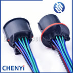 16 Pin/Way Male Female Headlight Connector Plug Wire Cable Pigtail For Land Rover Discovery 3 4 Jaguar Range Rover Freelander 2
