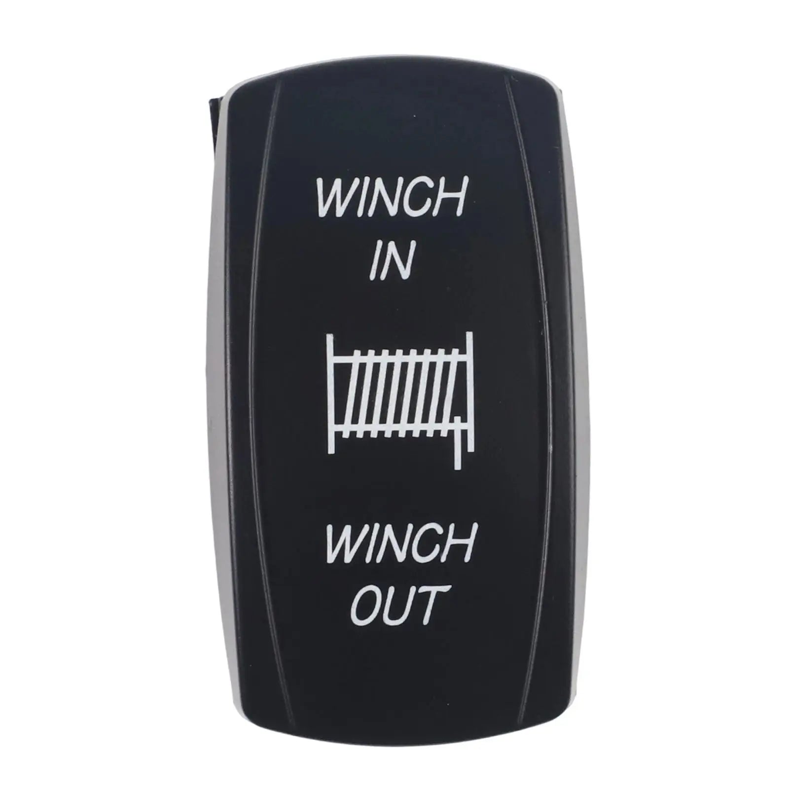 1 PC Winch IN OUT  Switch LED Rocker UTV Truck Boat 7 Pin  Switch Boat-shaped Switch For  Car Marine Truck Camper  Accessorie