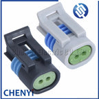 5 sets 2 Pin Water temperature sensor plug automobile waterproof connector for 12162197 12162195 12162193
