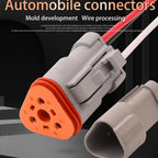 3-PIN Connector Waterproof 1.6mm Series Male Female Connectors Wiring Harness DT04-3P-C017 DT06-3S-C017