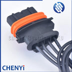 4 Pin female Auto Sealed Automotive Connector For MAP Sensor Ora plug 368162-1 With 15cm 18AWG wire Protective