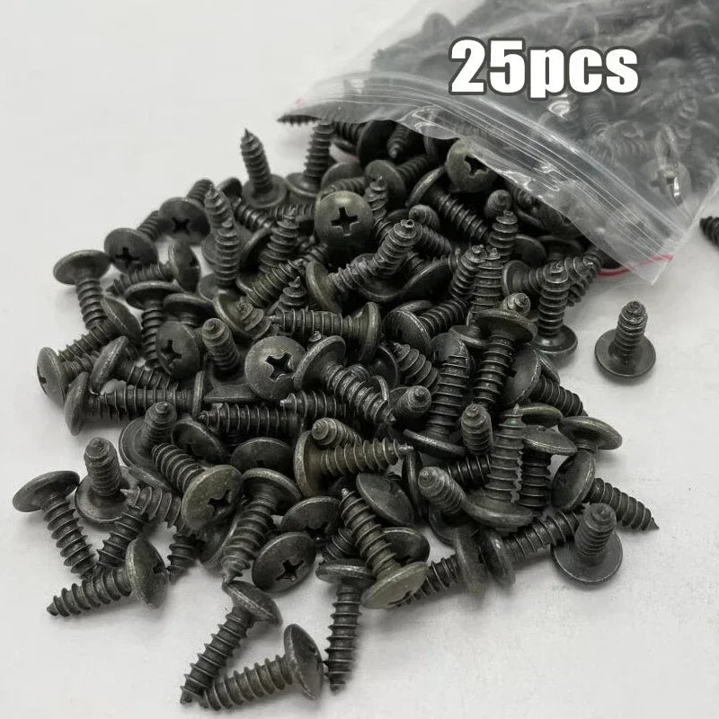Metal U-Type Screw Fastener Clip Car Base Anti-rust Clamp Fastener Bumper Fender Trim Panel Fastener Board Protection Amagi