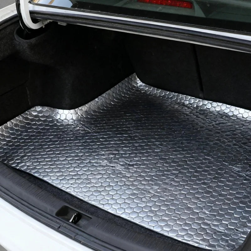 Car Soundproofing Mat Closed Cell Foam Shock Absorption for Thermal Noise Insulation Car Hood 25X18CM Rv Camper Insulation Mat