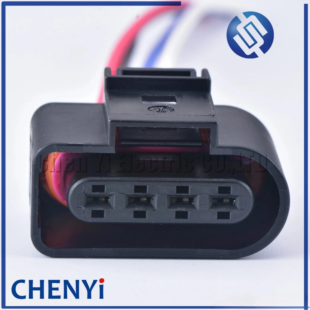 4 Pin Automotive waterproof connector Ignition Coil Wire harness Plug 8K0973724 8K0 973 724