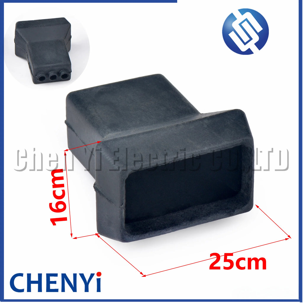 5 Pcs 2 3 4 5 6 7 8 Pins Waterproof Automotive Wire Connector Cover Rubber dustproof silicone sleeve For Connector plug Socket