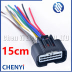 14 Pin Female car waterproof auto connectors (0.6) 7289-6613-30 cable adapter connector With Pins For Toyota Honda Nissan
