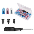 Tire Repair Screw with ScrewdriverFor Car Motorcycle Truck Universal Vacuum Tyre Repair Nails Tire Set Car Accessories Amagi