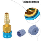 Quick Fitting Coupler  Adapter For R1234YF To  R134A Low Side Quick Coupler  Car Air-Conditioning Hose  Charging Fitting Tool