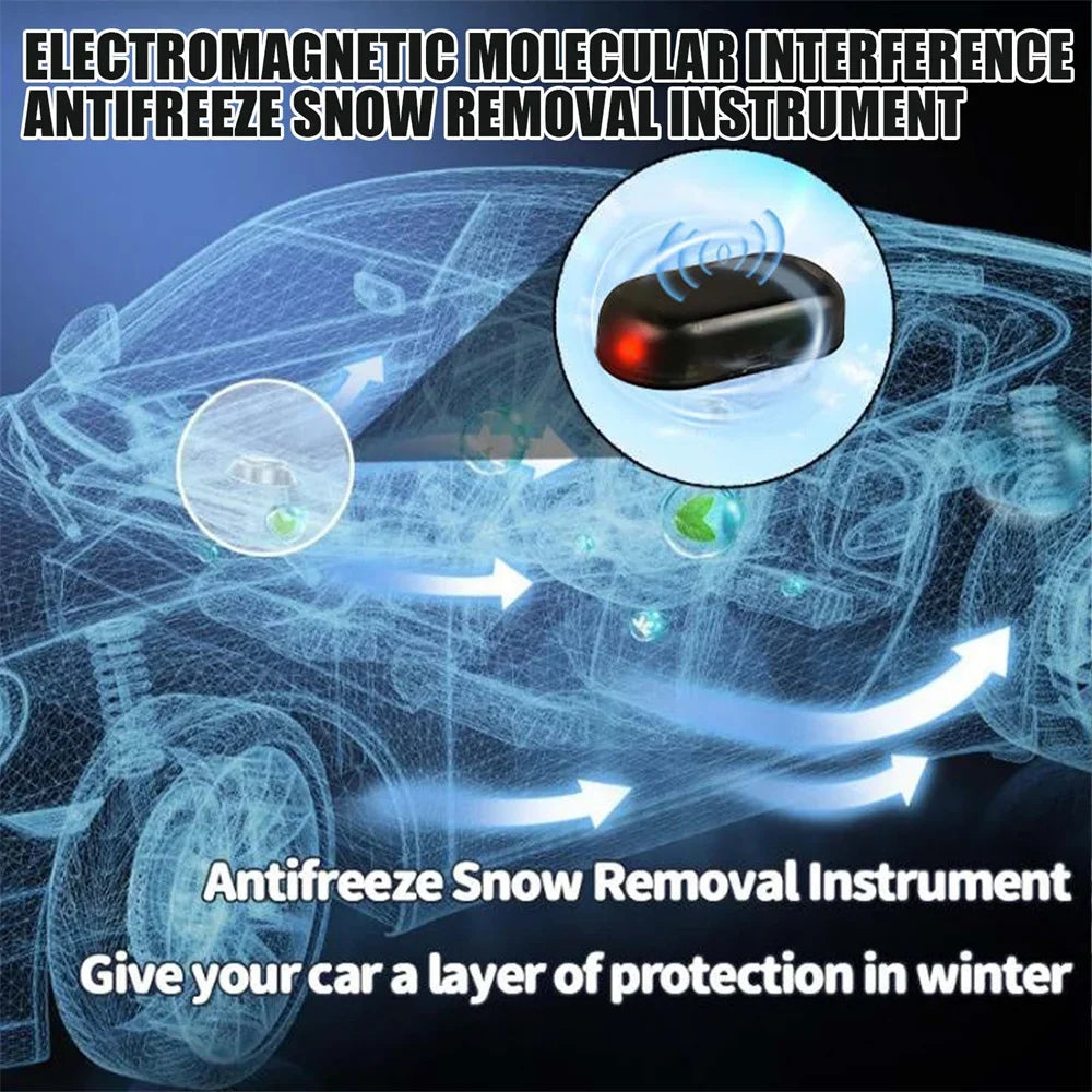 Car Antifreeze Instrument 10/1Pcs Electromagnetic Molecular Windshield Snow Removal Window Glass Microwave Deicing Instrument