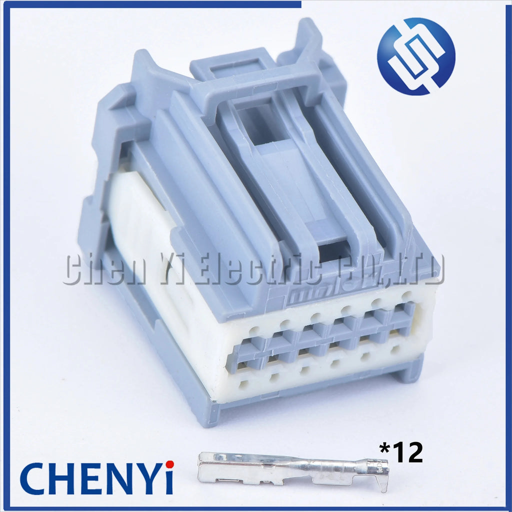 12 Pin auto connector car electric cable connector 347290120 347290121 347290122 For multi-media wiring harness plug