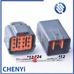 1 Set 12 Pin DL 090 series Auto Waterproof Connector Headlight plug 6195-0149 6195-0152 for Mazda Suzuki Outlander