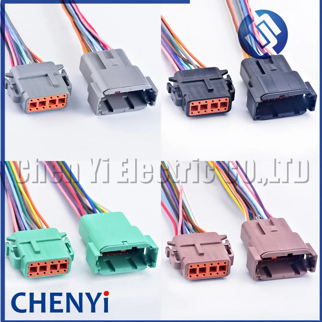 12 Pin DTM series DTM06-12S DTM04-12P DTM06-12SB DTM04-12PB DTM06-12SC DTM04-12PC DTM06-12SD DTM04-12PD Harness connector plug