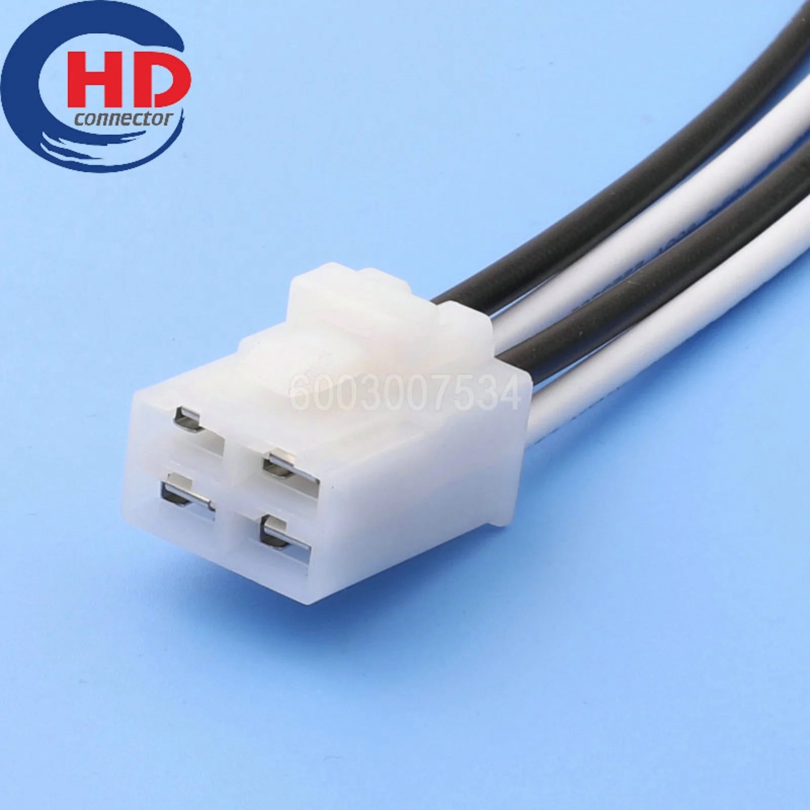 4 Pin Connector Unsealed 6.3mm Series Female Connectors Cable Plug Motorcycle Electrical Harnesses Wiring Harness 7123-2249