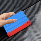 5-50PCS Auto Scratch-Free Candy Shape Tinting Film Scraper Replacement Patch Fleece Replaceable Felt Cloth for Vinyl Scraper