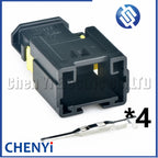 4 Pin Automotive connector Car subwoofer audio wiring harness plug 98817-1041 98822-1041 For Peugeot Citroen