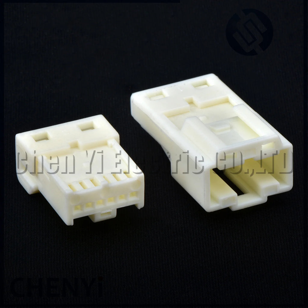 6 Pin Auto connector Car Rear View Camera Microphone Reading Light Wire harness plug 7282-8663 7283-8660 MG651439 For Nissan MG