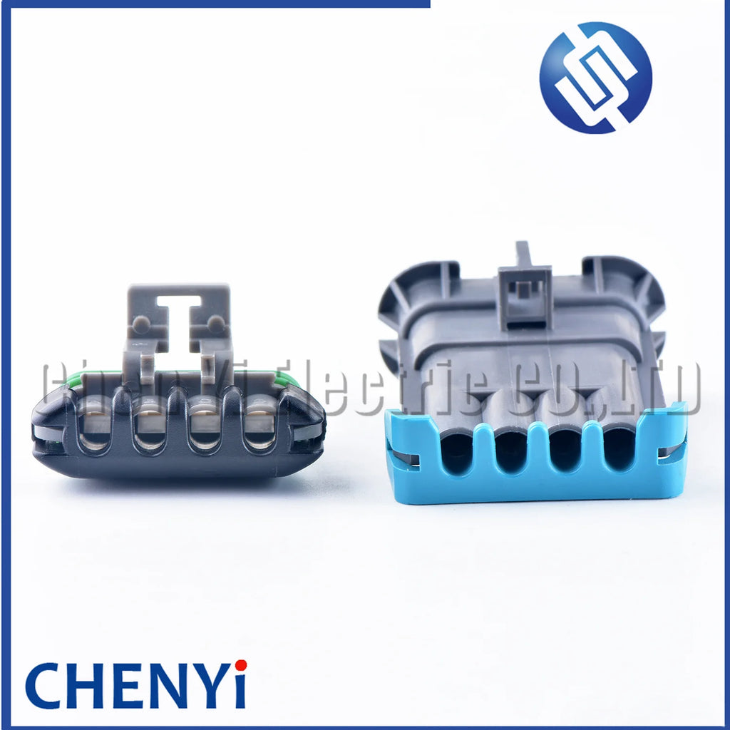 4 Pin Automobile connector Metri-Pack 280 Series Blower Motor Resistor Plug 12129600 12129565 15306069 For GM Buick Regal