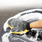 Car Washing Gloves Double Sided Coral Fleece Thickened Super Absorbent Car Wiping Gloves Cleaning Tools Amagi