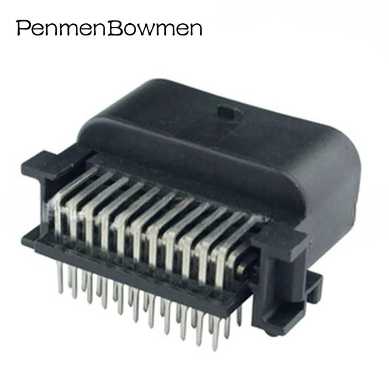 1 Set 33 Pin Auto ECU Low Current PCB Electrical Cable Connectors Wire Harness Plug For Yamaha Motorcycle 1554461-1 1554458-2