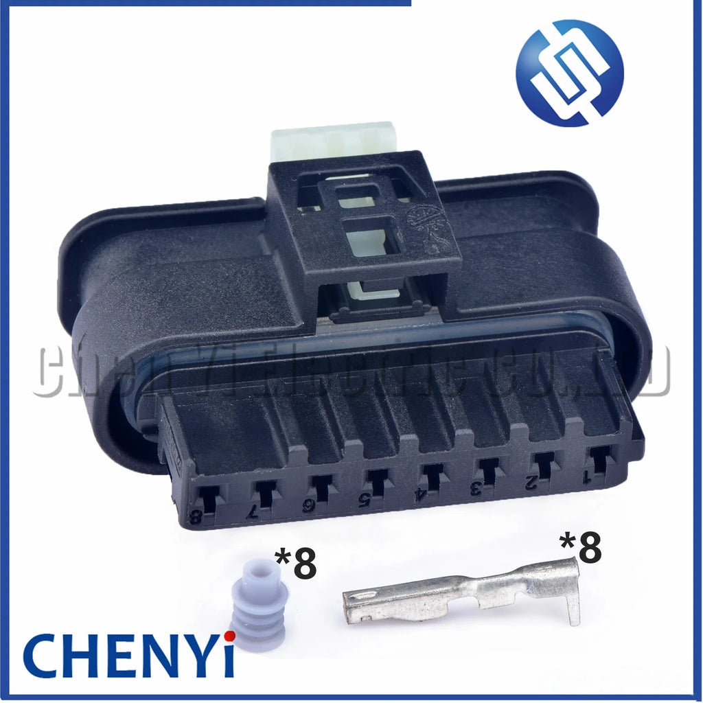 8 Pin Auto waterproof connector female or male Front and rear bumper radar sensor Wire harness Plug 705-365 872-862-521 705-223