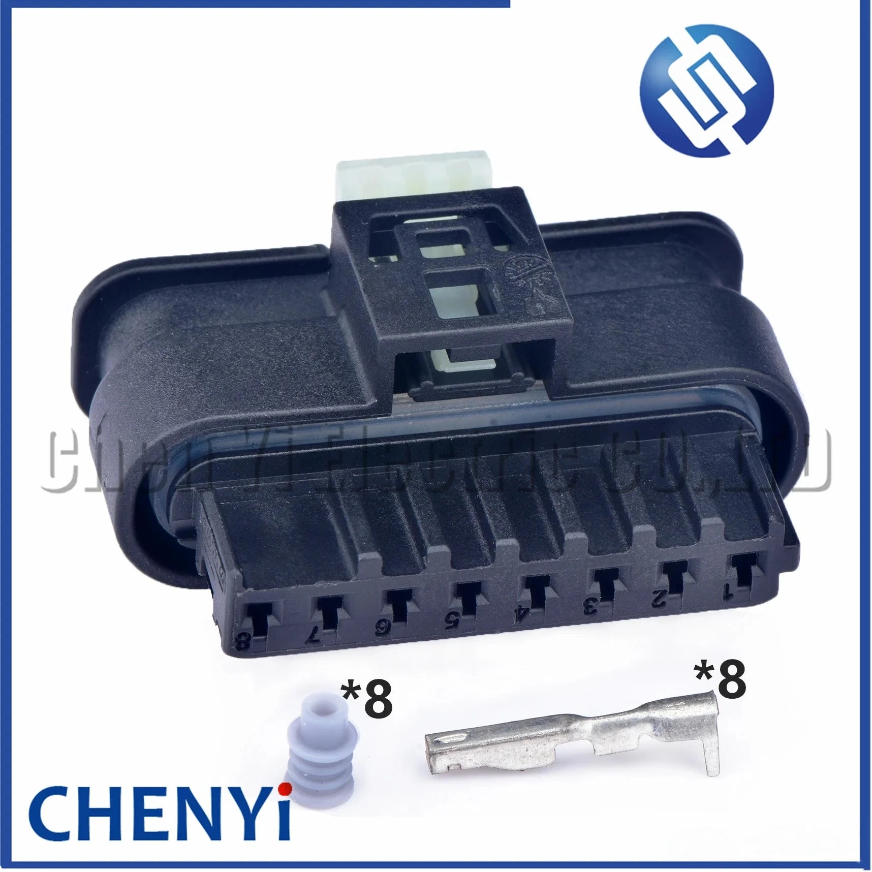 8 Pin Auto waterproof connector female or male Front and rear bumper radar sensor Wire harness Plug 705-365 872-862-521 705-223