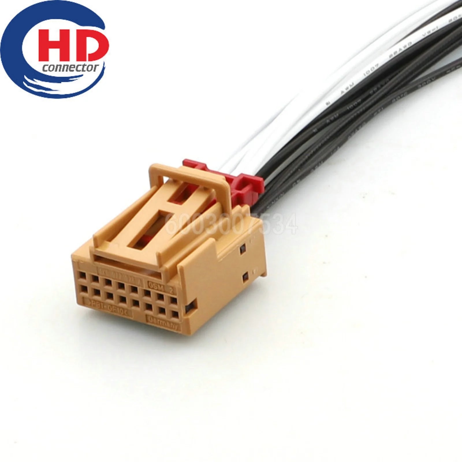 16 Pin Unsealed Female Connector Cable Plug Motorcycle Electrical Harnesses Wiring Harness for VW Audi 1K0972928A