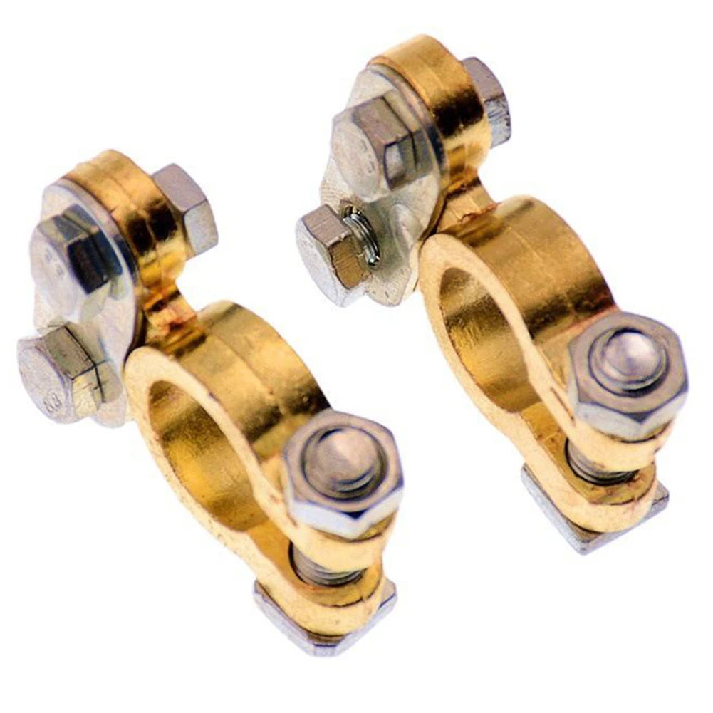 2 Pcs 12V Battery  Terminals Connectors Clamps For Leisure  Clamps Car Van Caravan Campervan  Quick Release Terminal