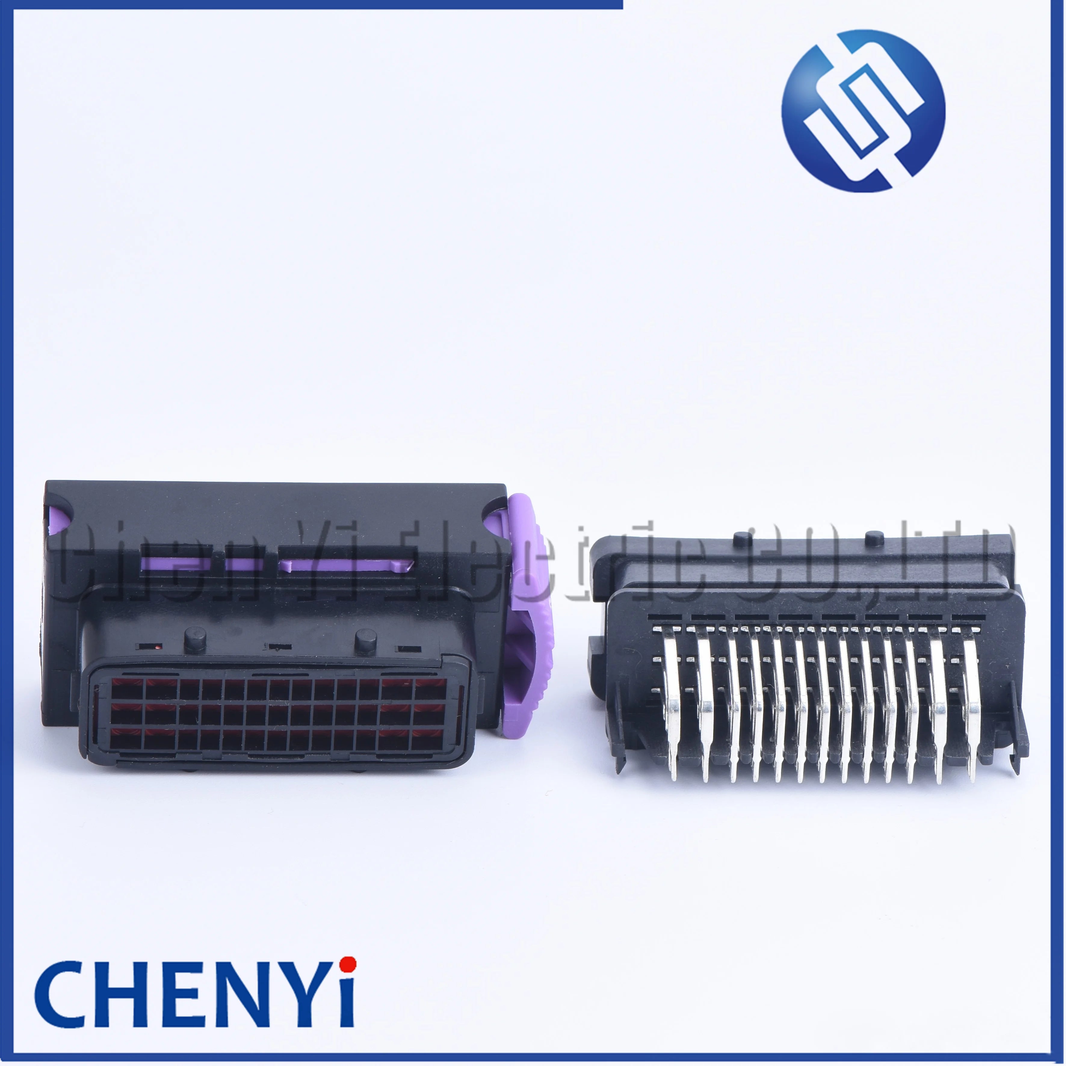 39 Pin ECU Box Aluminum shell auto connector PCB Socket plug car on-board controller panel circuit board connector with Pins