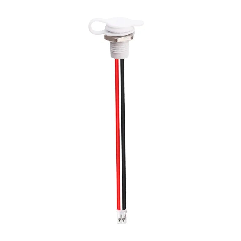 1/5/10PCS 2 Pin Type-C Female Socket USB C Connector Waterproof Jack Female Charging Port with Card Buckle Lock Board