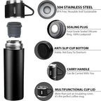 Vacuum Flasks Thermoses Set Thermos for Hot Water Bottle Drinkware Fathers Day Gifts Home Stainless Steel 500ml Thermal Cold