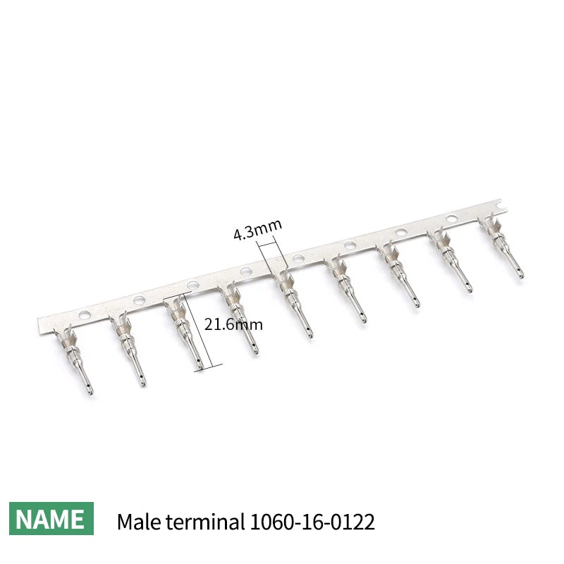 5/10/20Sets Deutsch Type DTM/DT/DTP/DT13/DT15 Waterproof Connector With Terminal Male Female Plug&Socket DTM04-2/3/4/6/8/12P