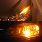 1 Pair Car T10 12V LED Signal Light Orange Amber Light Position Parking City Lights T10 168 194 2825 W5W 19SMD LED Bulb Amagi