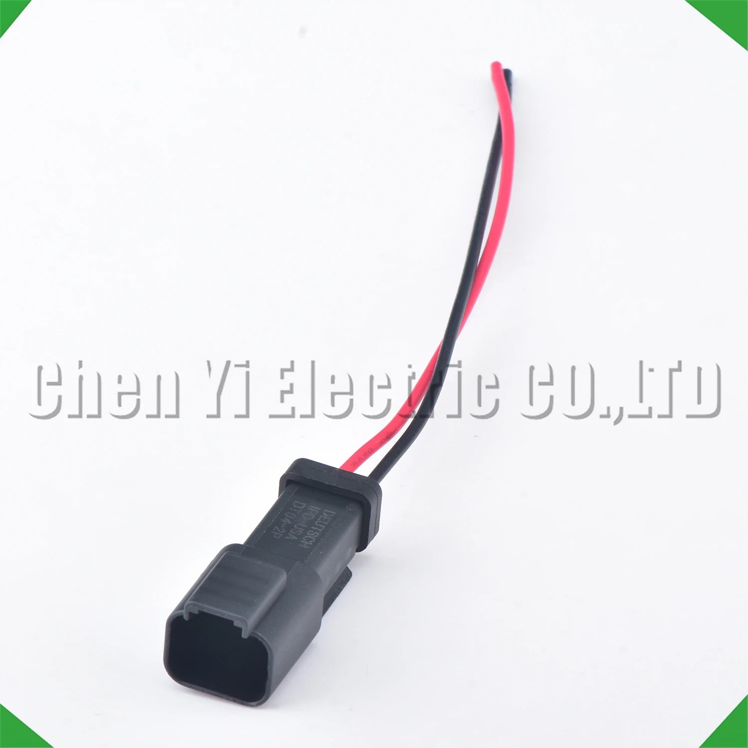 2-Pin Wire Harness Harness Waterproof Connector excavator headlight headlight