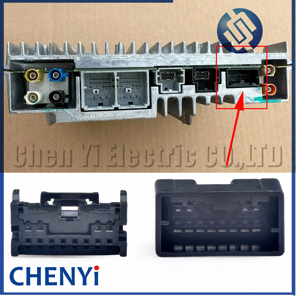 12 Pin Automotive connector Car radio module CUE 3.1 3.6 harness plug 34824-5124 For Chevrolet Cadillac XT4 XT5 XT6 Buick