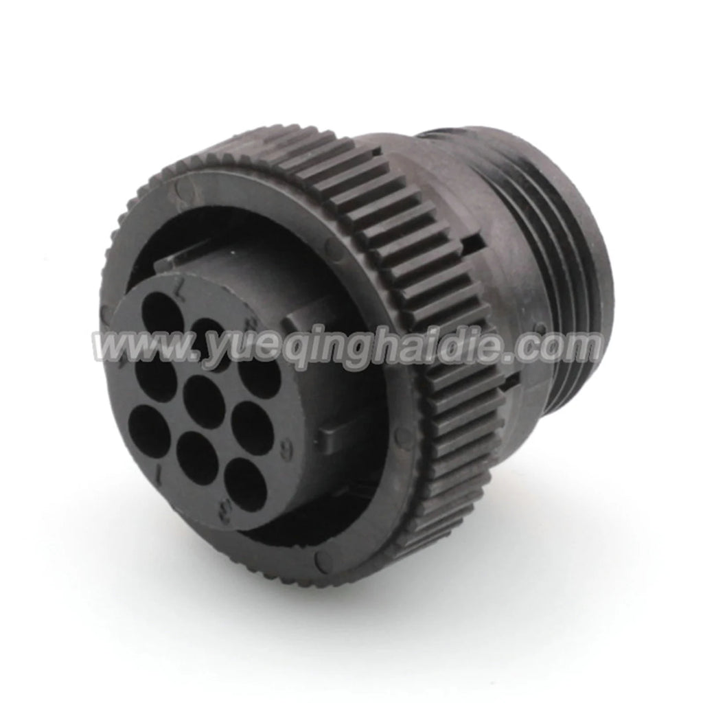 AMP 9PIN Connector 1.5mm Male Female Black Circular Connectors Cable Socket Wiring Harness 182922-1 182645-1